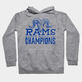 Los Angeles Raaaams 16 champions Hoodie